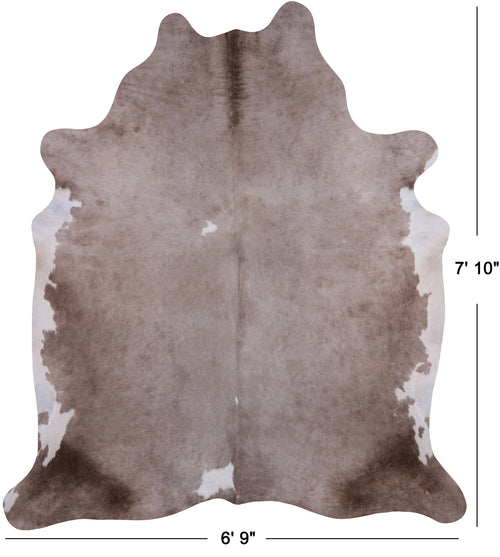 SUPER SALE Champagne Natural Cowhide Rug - XX-Large 7' 10