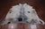 SUPER SALE Black Salt & Pepper Natural Cowhide Rug - XX-Large 7' 7"H x 7' 3"W