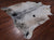 SUPER SALE Black Salt & Pepper Natural Cowhide Rug - XX-Large 7' 7"H x 7' 3"W