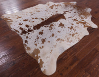 Thumbnail for SUPER SALE Brown Salt & Pepper Natural Cowhide Rug - XX-Large 8' 0