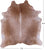 SUPER SALE Light Brown Natural Cowhide Rug - XX-Large 8' 0"H x 7' 0"W