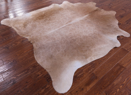 SUPER SALE Light Brown Natural Cowhide Rug - XX-Large 8' 0