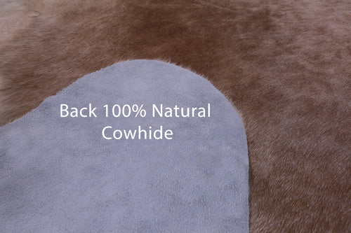 SUPER SALE Light Brown Natural Cowhide Rug - XX-Large 8' 0