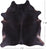 SUPER SALE Black Natural Cowhide Rug - XX-Large 7' 10"H x 7' 3"W