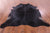 SUPER SALE Black Natural Cowhide Rug - XX-Large 7' 10"H x 7' 3"W