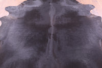 Thumbnail for SUPER SALE Black Natural Cowhide Rug - XX-Large 7' 10
