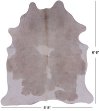 Thumbnail for SUPER SALE Beige Natural Cowhide Rug - Large 6' 6