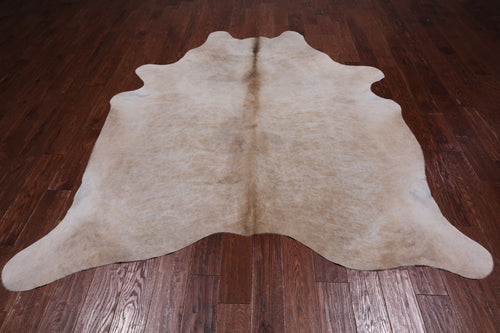 SUPER SALE Beige Natural Cowhide Rug - XX-Large 7' 6
