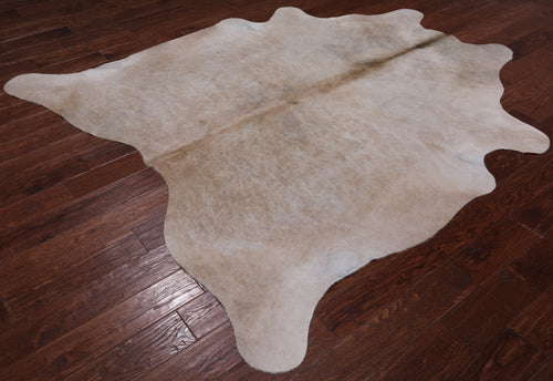 SUPER SALE Beige Natural Cowhide Rug - XX-Large 7' 6