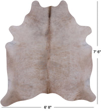 Thumbnail for SUPER SALE Beige Natural Cowhide Rug - XX-Large 7' 6