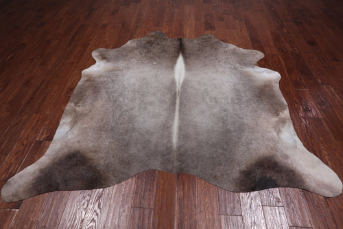 SUPER SALE Champagne Natural Cowhide Rug - X-Large 6' 9