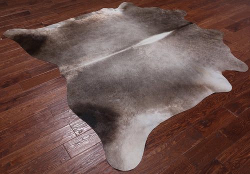 SUPER SALE Champagne Natural Cowhide Rug - X-Large 6' 9