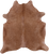 SUPER SALE Light Brown Natural Cowhide Rug - XX-Large 7' 5"H x 6' 9"W