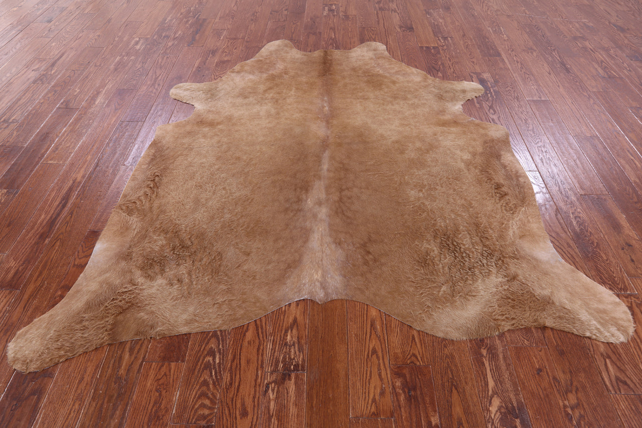SUPER SALE Light Brown Natural Cowhide Rug - XX-Large 7' 5"H x 6' 9"W