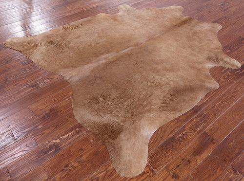 SUPER SALE Light Brown Natural Cowhide Rug - XX-Large 7' 5