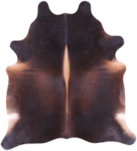Thumbnail for SUPER SALE Dark Brown Natural Cowhide Rug - XX-Large 7' 7