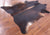 SUPER SALE Dark Brown Natural Cowhide Rug - XX-Large 7' 7"H x 6' 10"W