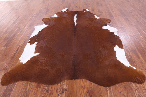 SUPER SALE Brown Natural Cowhide Rug - XX-Large 8' 3