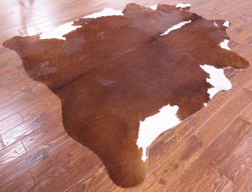 SUPER SALE Brown Natural Cowhide Rug - XX-Large 8' 3
