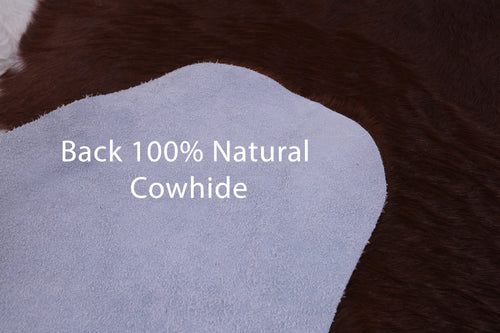 SUPER SALE Brown Natural Cowhide Rug - XX-Large 8' 3