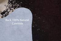 Thumbnail for SUPER SALE Brown Salt & Pepper Natural Cowhide Rug - XX-Large 7' 9