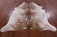 Thumbnail for SUPER SALE Brown Salt & Pepper Natural Cowhide Rug - X-Large 7' 3