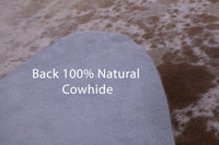 Thumbnail for SUPER SALE Brown Salt & Pepper Natural Cowhide Rug - X-Large 7' 3