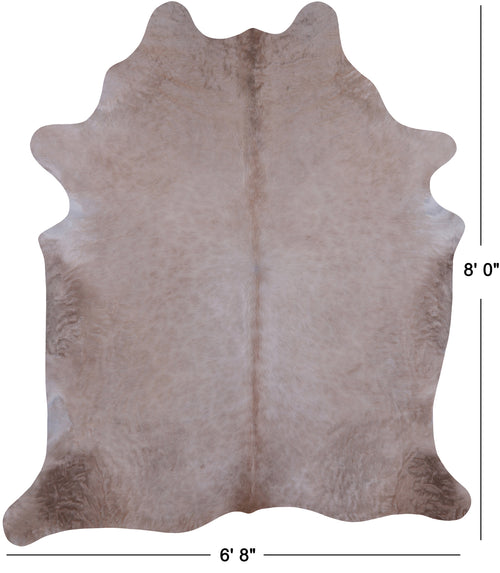 SUPER SALE Beige Natural Cowhide Rug - XX-Large 8' 0
