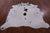 SUPER SALE Brown & White Natural Cowhide Rug - X-Large 7' 1"H x 6' 3"W