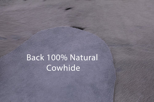 SUPER SALE Brown & White Natural Cowhide Rug - X-Large 7' 1
