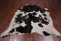 Thumbnail for SUPER SALE Brown & White Natural Cowhide Rug - XX-Large 7' 6