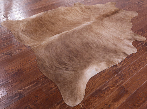 SUPER SALE Light Brown Natural Cowhide Rug - XX-Large 7' 4