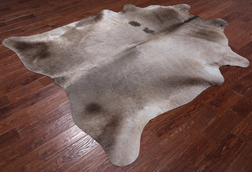 SUPER SALE Champagne Natural Cowhide Rug - XX-Large 7' 10