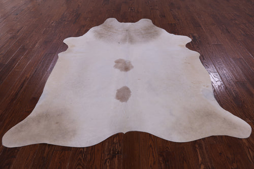 SUPER SALE Beige Natural Cowhide Rug - XX-Large 7' 7
