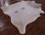 SUPER SALE Beige Natural Cowhide Rug - XX-Large 7' 7"H x 6' 6"W