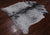 SUPER SALE Black Salt & Pepper Natural Cowhide Rug - Large 6' 6"H x 5' 10"W