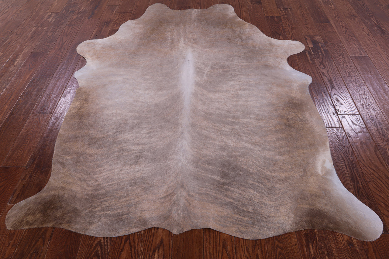 SUPER SALE Light Brindle Natural Cowhide Rug - X-Large 7' 3"H x 5' 7"W