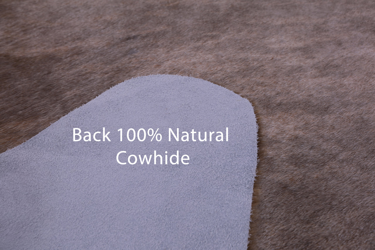 SUPER SALE Light Brindle Natural Cowhide Rug - X-Large 7' 3"H x 5' 7"W