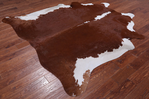 SUPER SALE Brown Natural Cowhide Rug - XX-Large 7' 4