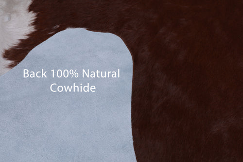 SUPER SALE Brown Natural Cowhide Rug - XX-Large 7' 4