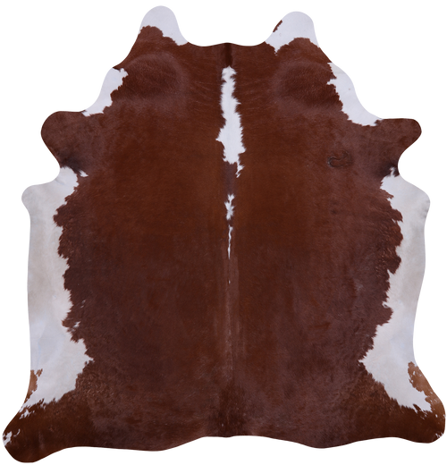 SUPER SALE Brown Natural Cowhide Rug - XX-Large 7' 4