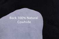 Thumbnail for SUPER SALE Black Natural Cowhide Rug - X-Large 6' 10
