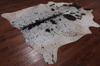 Thumbnail for SUPER SALE Brown Salt & Pepper Natural Cowhide Rug - XX-Large 8' 0