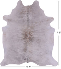 Thumbnail for SUPER SALE Grey Brindle Natural Cowhide Rug - XX-Large 7' 9