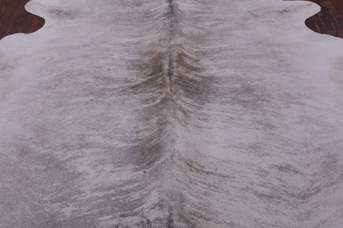 SUPER SALE Grey Brindle Natural Cowhide Rug - XX-Large 7' 9