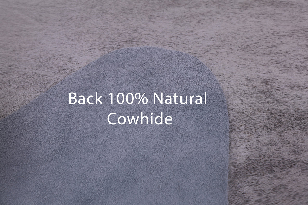 SUPER SALE Grey Brindle Natural Cowhide Rug - XX-Large 7' 9"H x 6' 7"W
