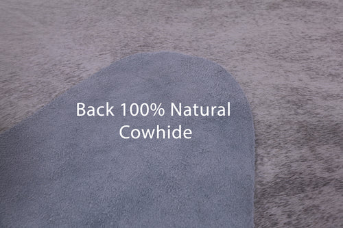 SUPER SALE Grey Brindle Natural Cowhide Rug - XX-Large 7' 9