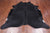 SUPER SALE Black Natural Cowhide Rug - X-Large 7' 2"H x 6' 3"W