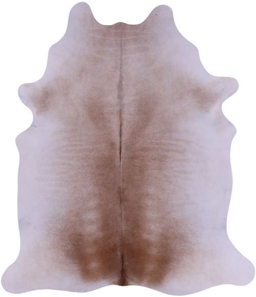 SUPER SALE Brown & White Natural Cowhide Rug - XX-Large 7' 6