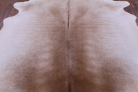 Thumbnail for SUPER SALE Brown & White Natural Cowhide Rug - XX-Large 7' 6